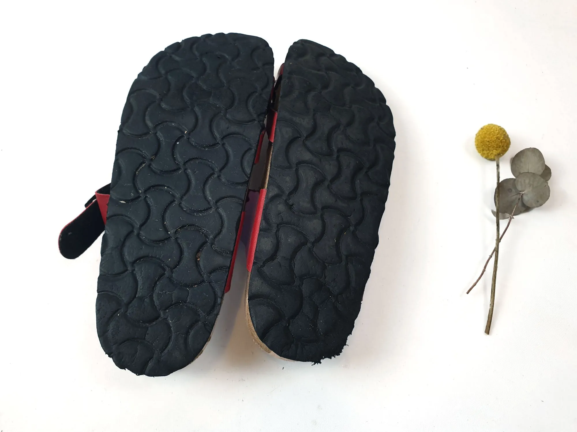 Birkenstock red sandals size 39
