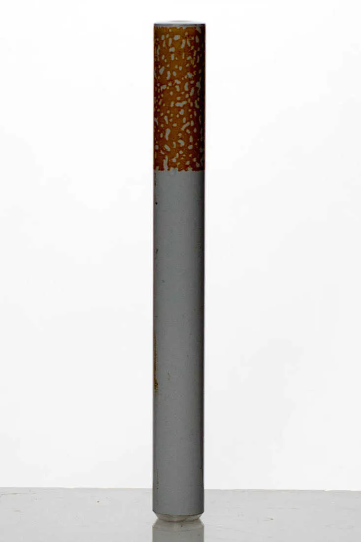Metal one hitter pipe