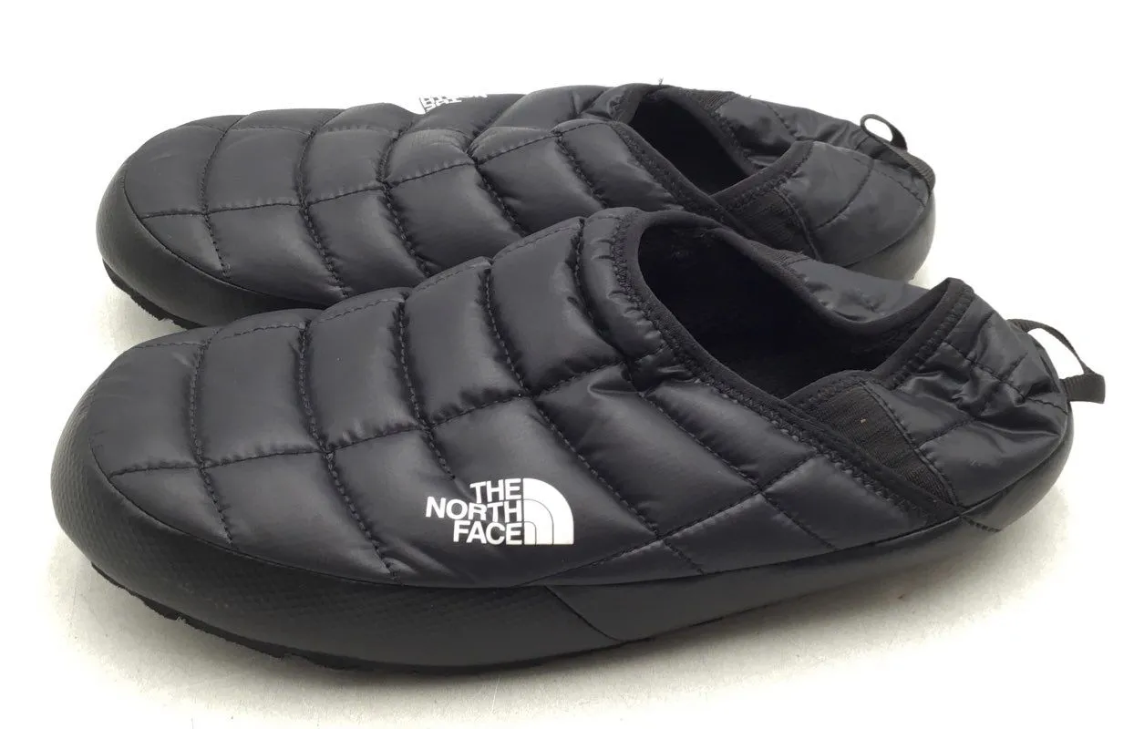 The North Face Men's Black Thermoball Traction 5 NF0A3UZN Mule Slippers - Size 9